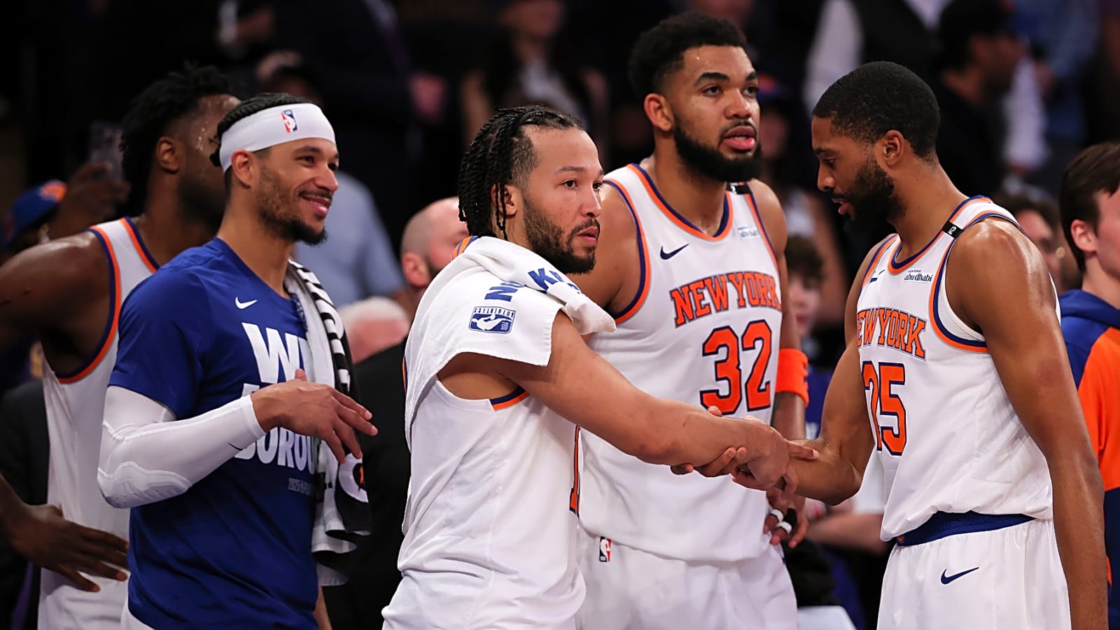 The 'Four starters with 20 points in an NBA playoff game since 2000' quiz