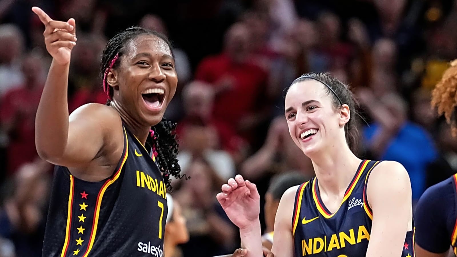 Fever star jokes about the problem with Caitlin Clark injury