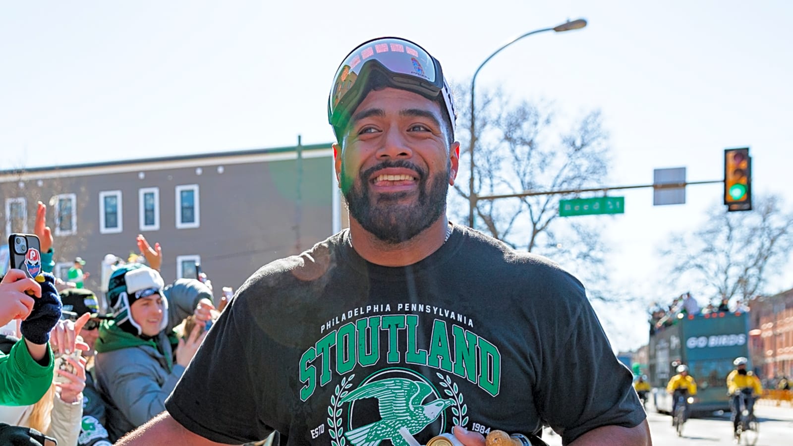Eagles OL has great response to potential tush push ban