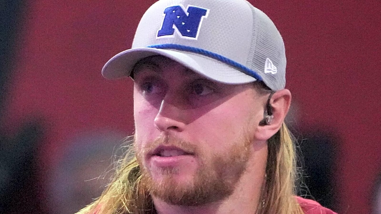 49ers' George Kittle reacts to teammate's retirement