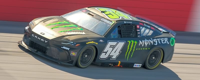 Ty Gibbs paces NASCAR Cup Series practice at Kansas Speedway