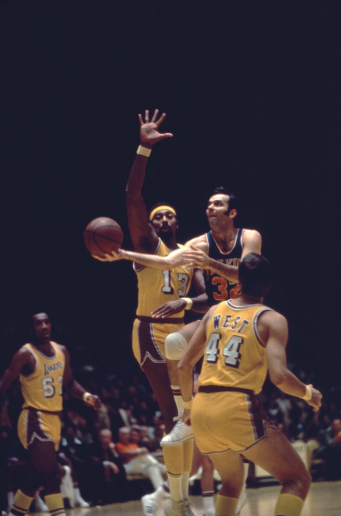 Wilt Chamberlain and Jerry West, Los Angeles Lakers