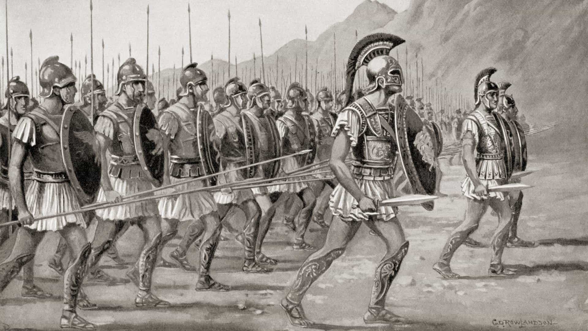 Macedonian Army developed by Philip II