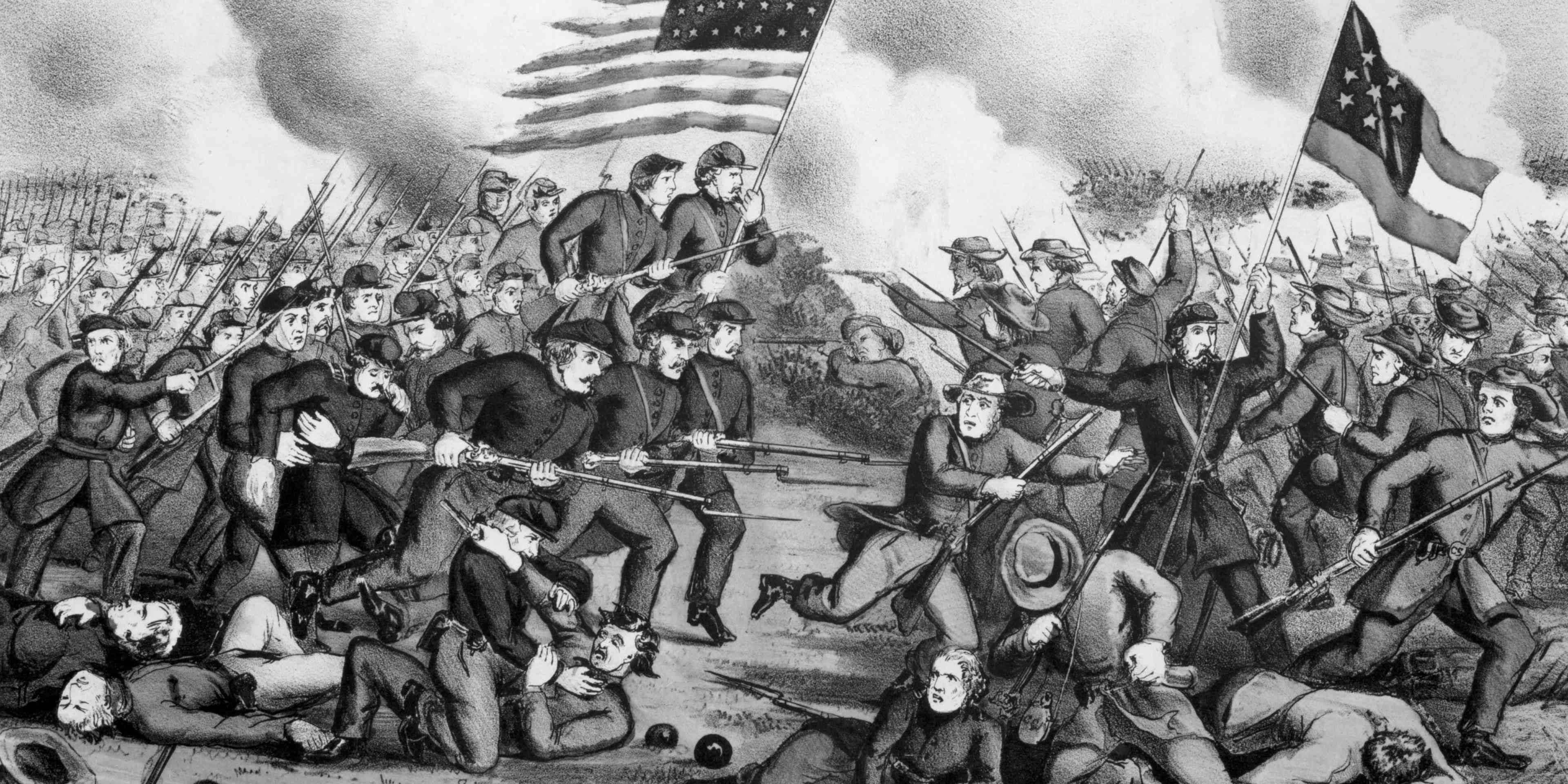 The Second Battle of Bull Run during the U.S. Civil War