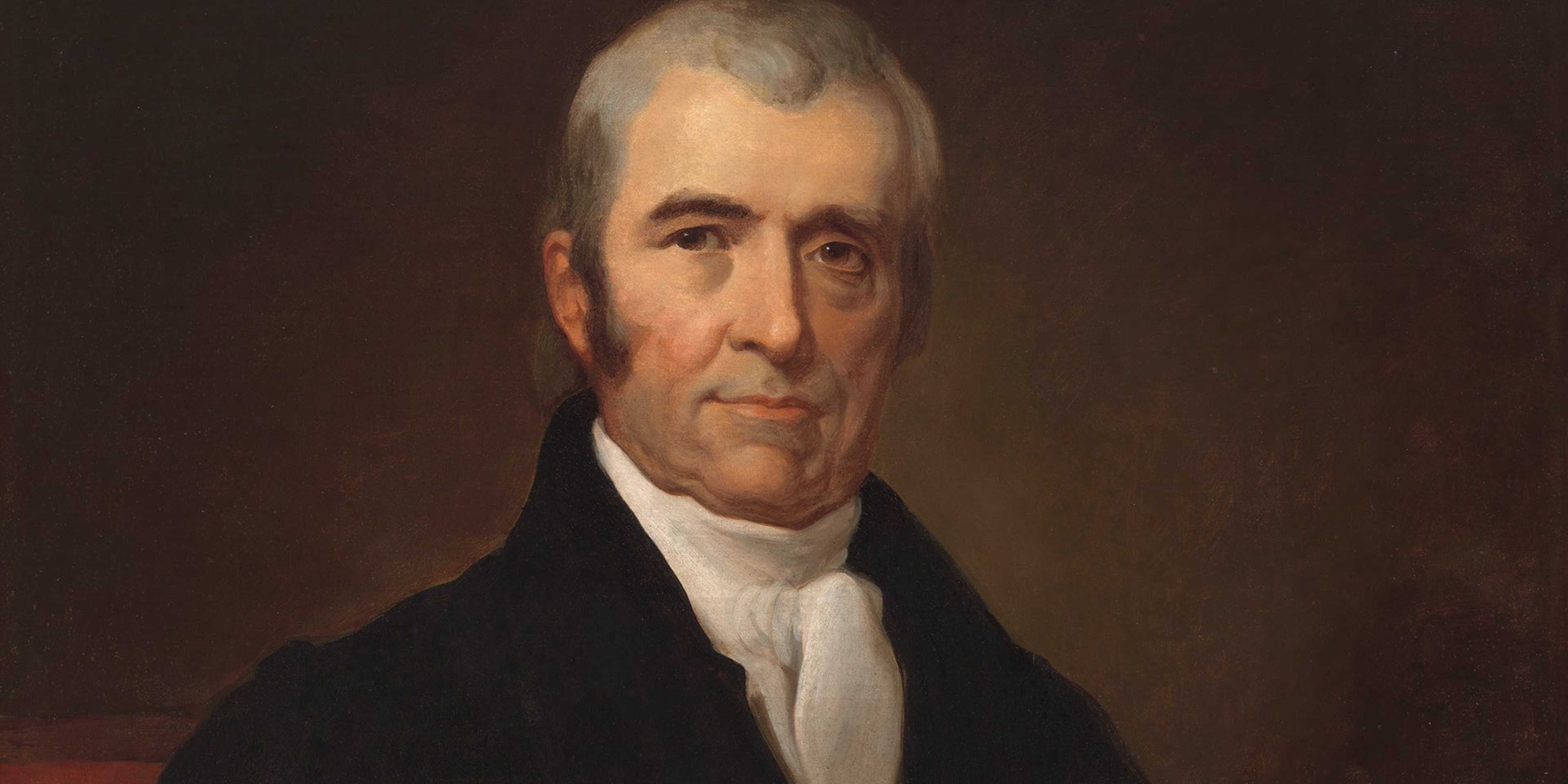 John Marshall, as painted by artist James Reid Lambdin.
