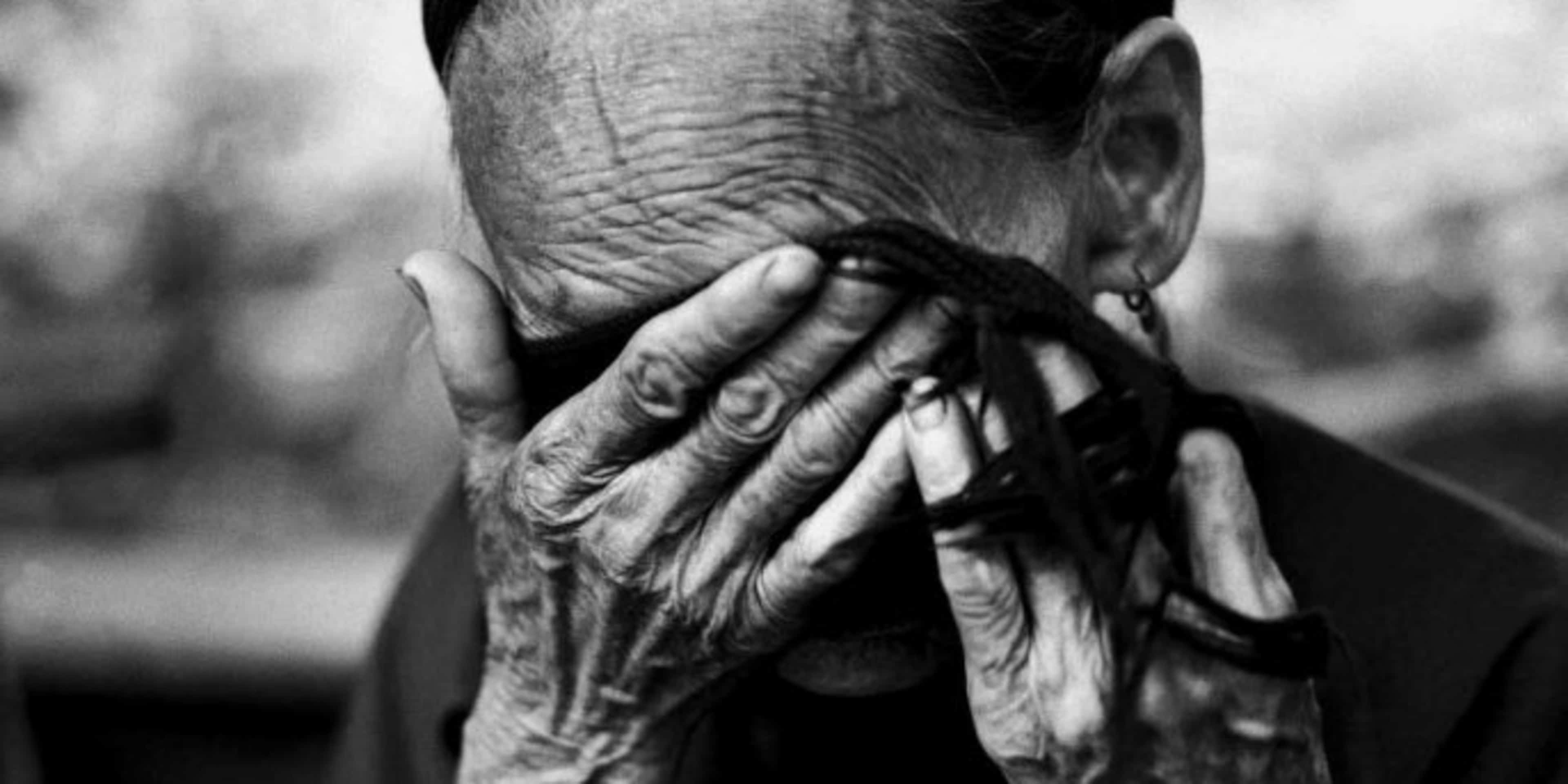 Chen Jinyu, then 80 years old in this 2005 photograph, was raped everyday at 16 years old while living as a comfort woman for the Japanese military.