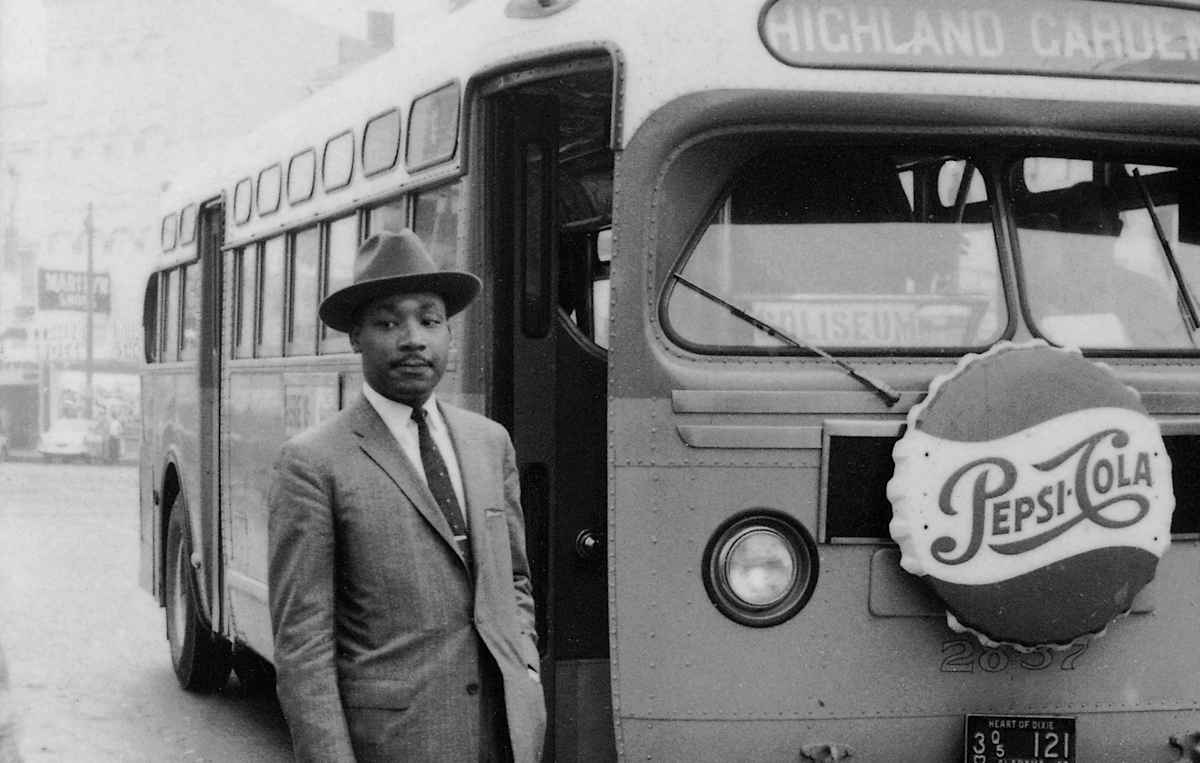 Rev. King in Montgomery