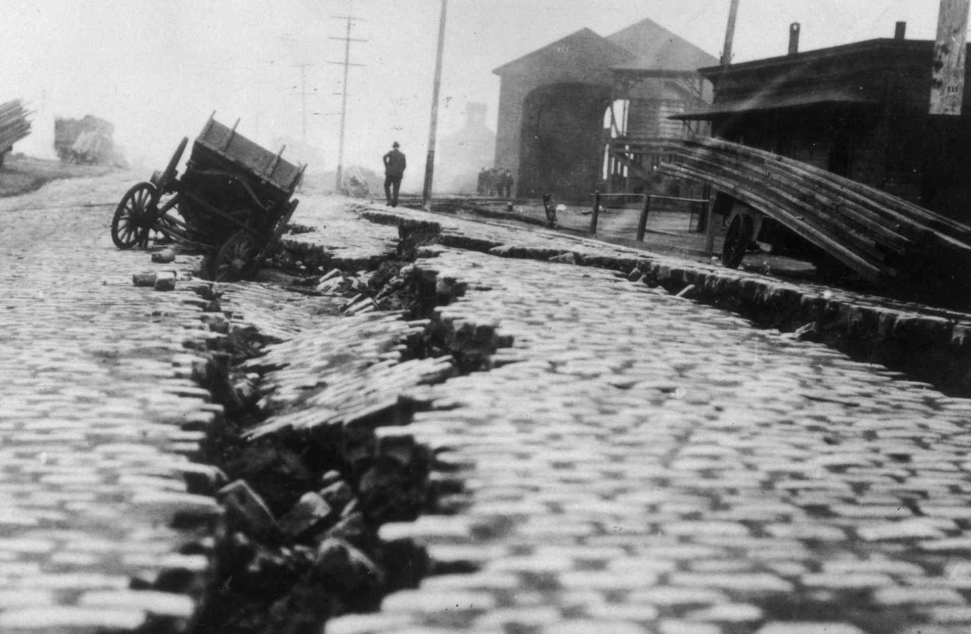 San Francisco earthquake, April 18 1906