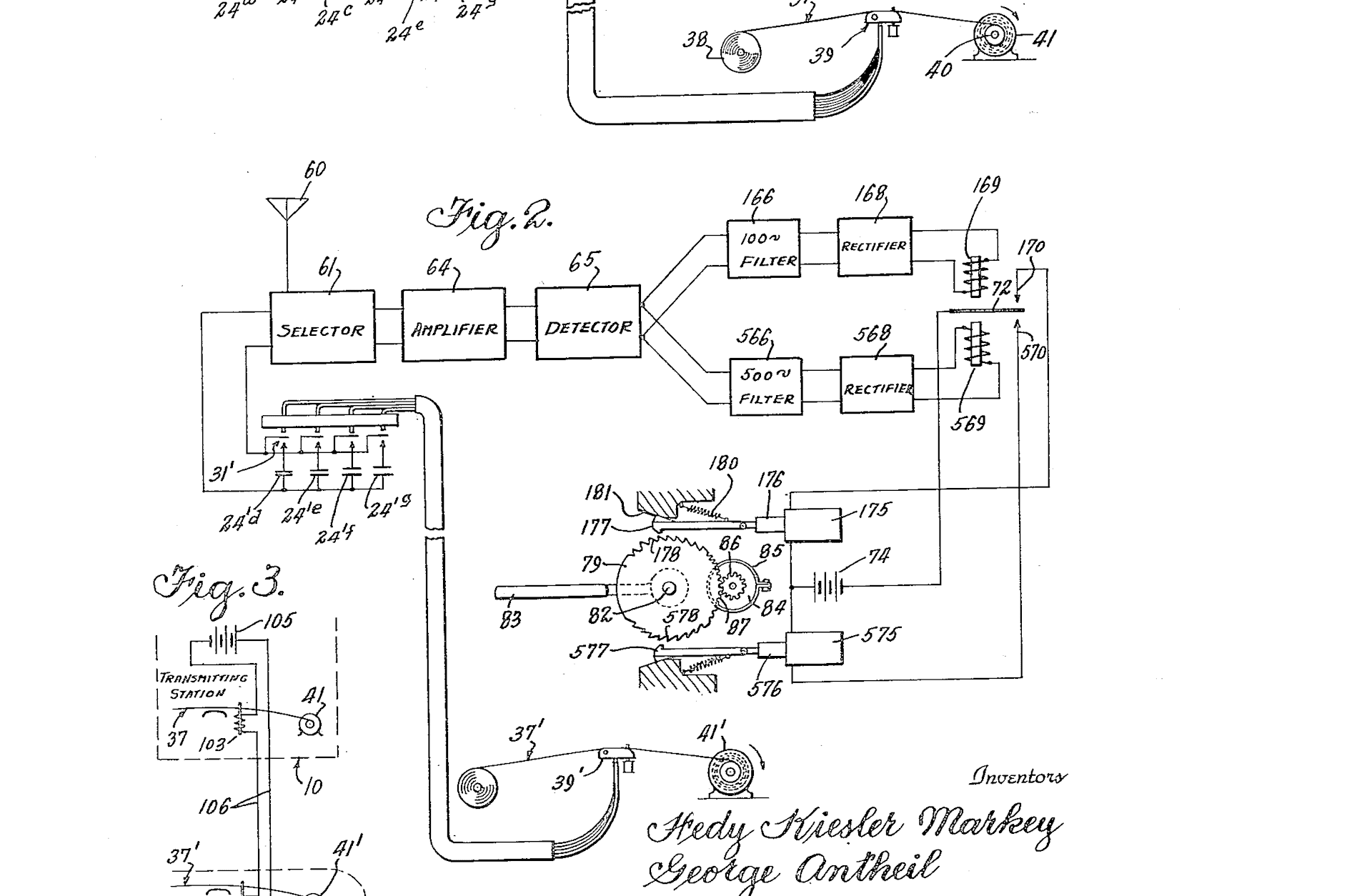 Patent for frequency hopping.