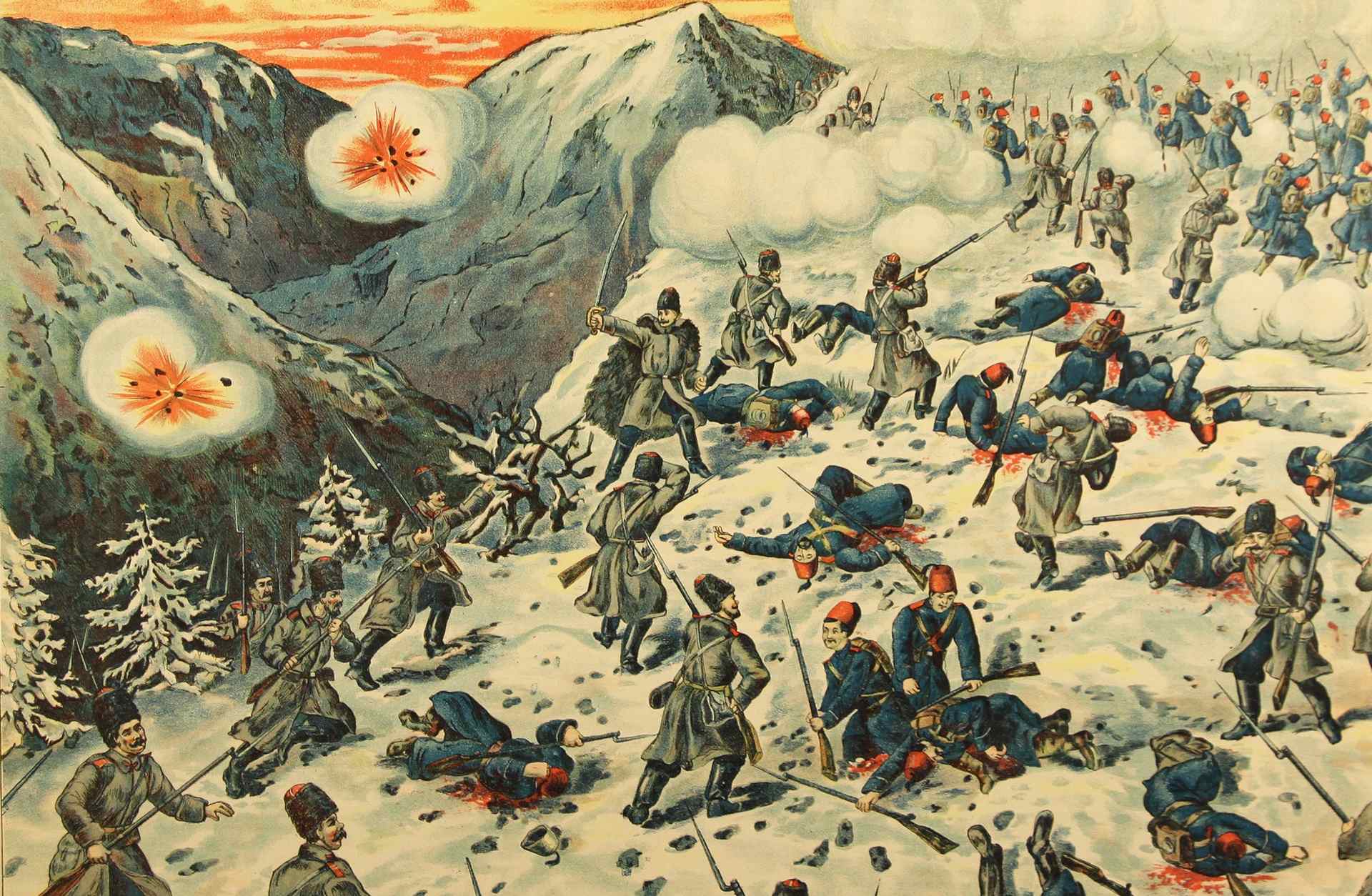 The Battle of Sarikamish