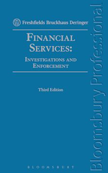 Financial Services: Investigations and Enforcement cover