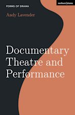 Documentary Theatre and Performance cover