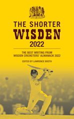 The Shorter Wisden 2022 cover