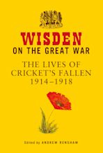 Wisden on the Great War cover