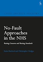 No-Fault Approaches in the NHS cover