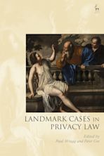 Landmark Cases in Privacy Law cover