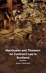 MacQueen and Thomson on Contract Law in Scotland cover