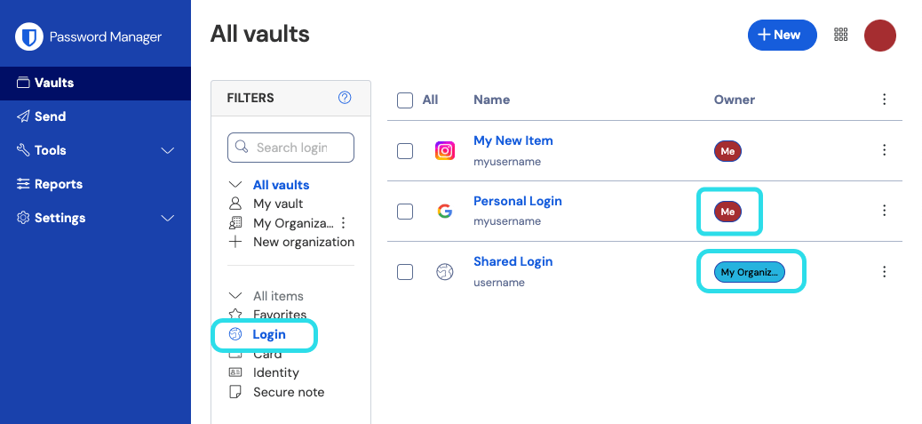 Web app filtering