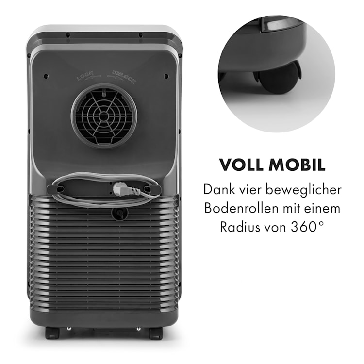 Metrobreeze 9 New York City mobile Klimaanlage 3-in-1 9.000 BTU | Weiß
