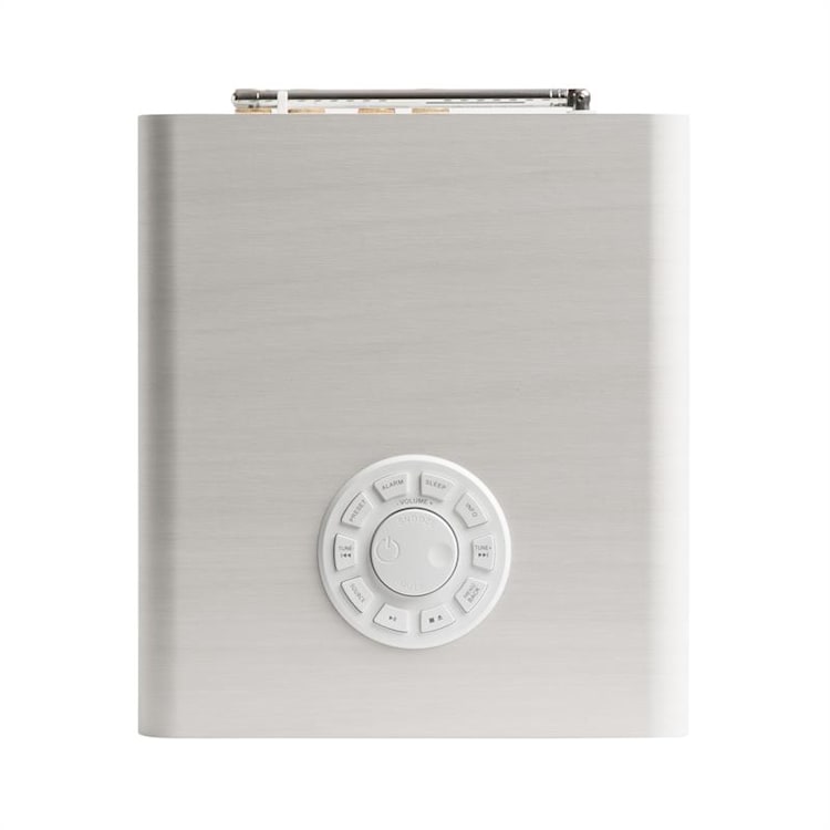Unison Retrospective Edition - All-in-One Stereo System: CD Player, Internet Radio, Receiver & Amplifier White Wood