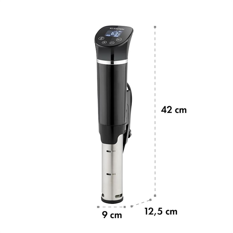 Quickstick Flex 1300W Circulación 3D 0-95 °C IPX7 Temporizador Negro Negro