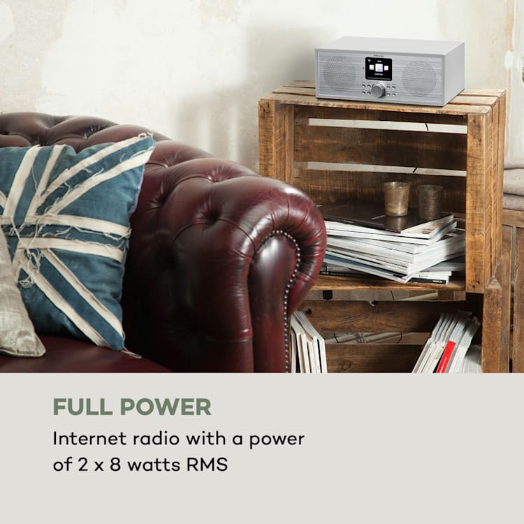 Silver Star Stereo, internetni radio, WiFi, BT, DAB+/FM, bela Bela