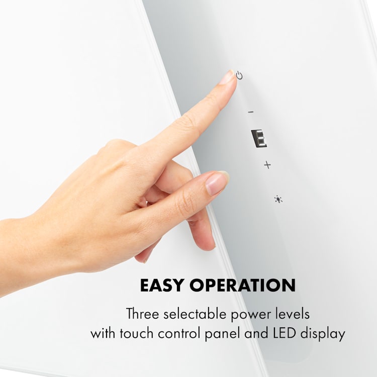 Helena 60 afzuigkap 60cm 595 m³/h leddisplay wit 60 cm | Wit