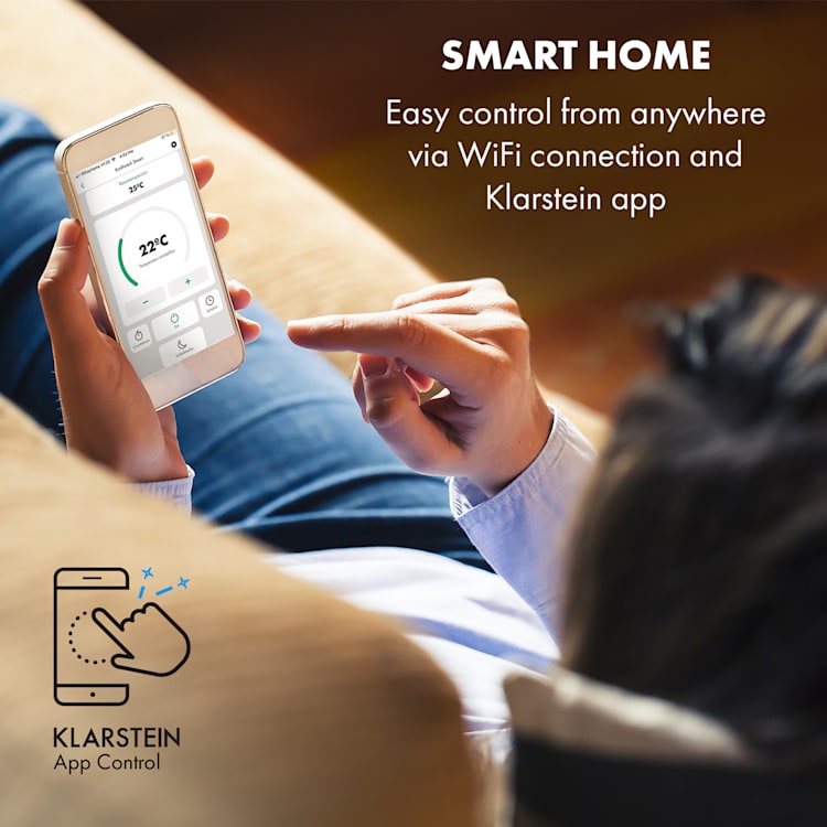 Kraftwerk Smart 10K, aer condiționat portabil, 10.000 BTU, 3 în 1, control prin aplicație, antracit 10.000 BTU | Antracit