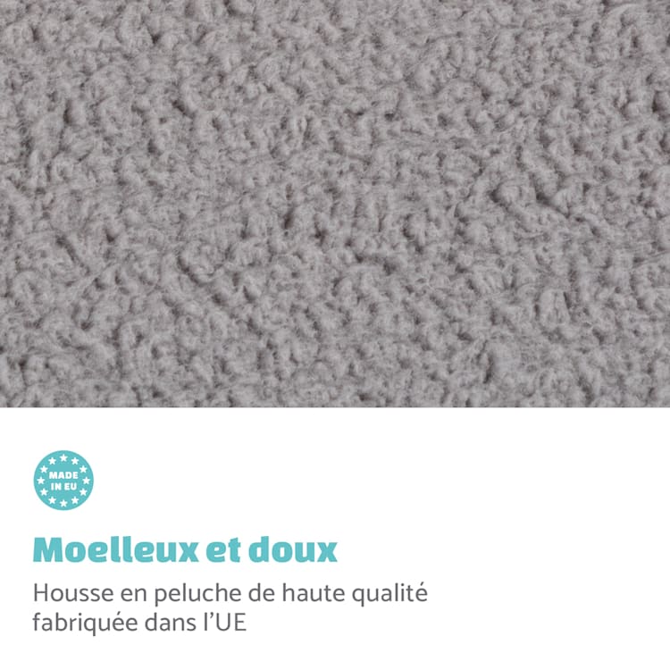 Luna hondenbed vervangende hoes | wasbaar | anti-slip | ademend | maat L (100 x 5 x 70 cm)