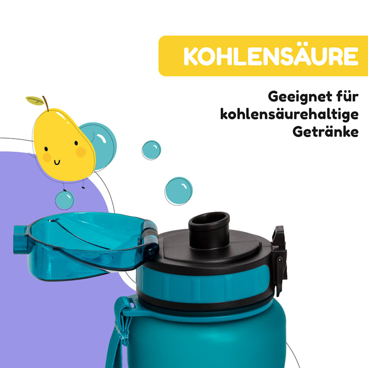Gourde Wakaba 800 ml Tritan sans BPA 800 ml | Sarcelle Foncé