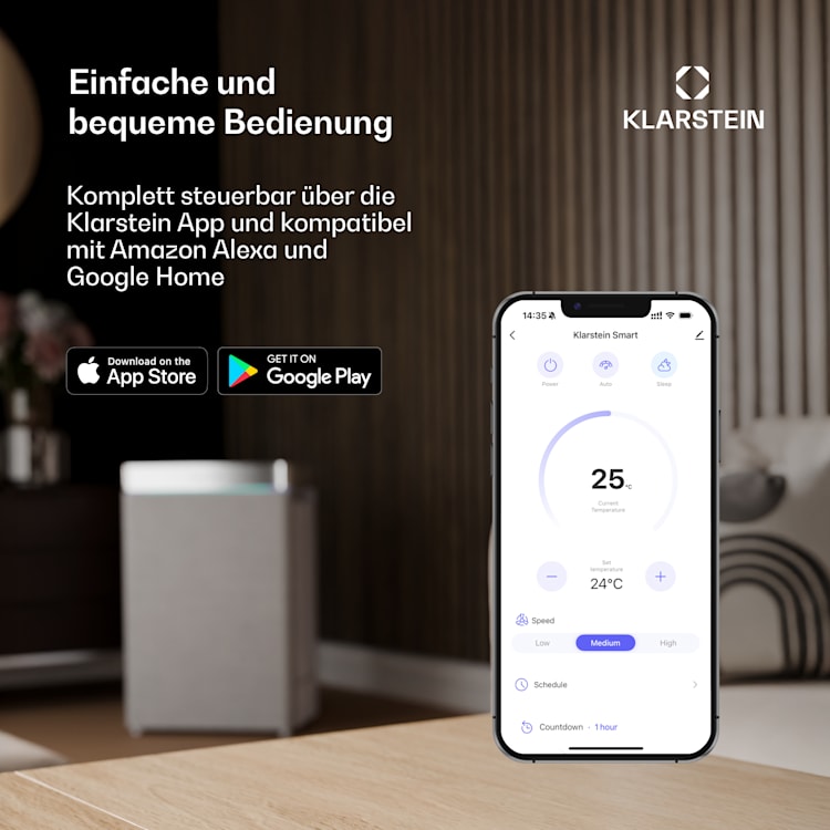 DryFy Connect 60 - Deumidificatore a compressione con interfaccia WiFi, 60 l/giorno, 45-65 m² 60/24h | Antracite