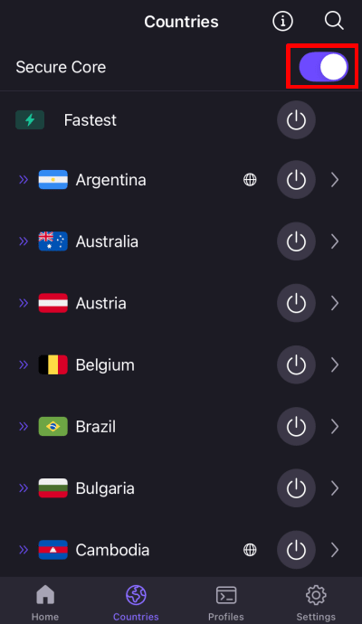 Connect to Proton VPN on iOS 9