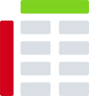 Cross-tab and chart