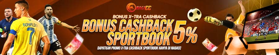 BONUS CASHBACK 5% (SPORTSBOOK