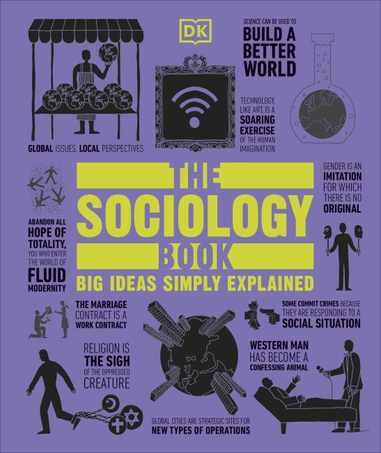 The Sociology Book Hardback cover of The Sociology Book