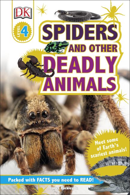 Spiders and Other Deadly Animals Hardback cover of Spiders and Other Deadly Animals