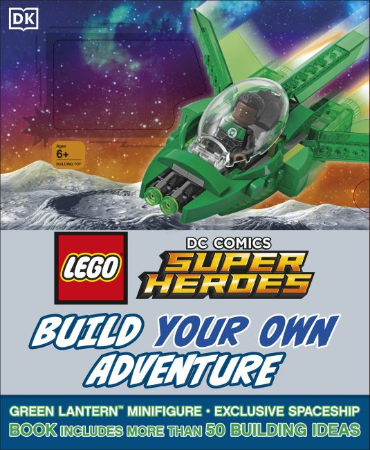 LEGO DC Comics Super Heroes Build Your Own Adventure Hardback cover of LEGO DC Comics Super Heroes Build Your Own Adventure