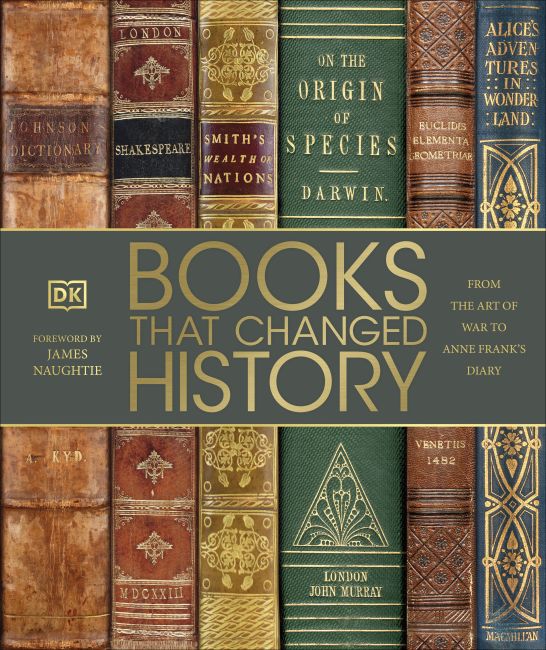 Books That Changed History Hardback cover of Books That Changed History
