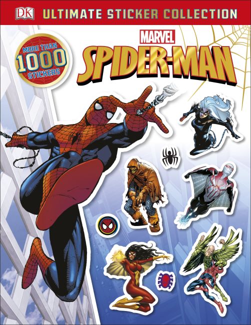 Marvel Spider-Man Ultimate Sticker Collection Paperback cover of Marvel Spider-Man Ultimate Sticker Collection