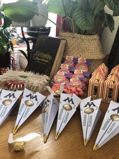 déco anniversaire harry potter