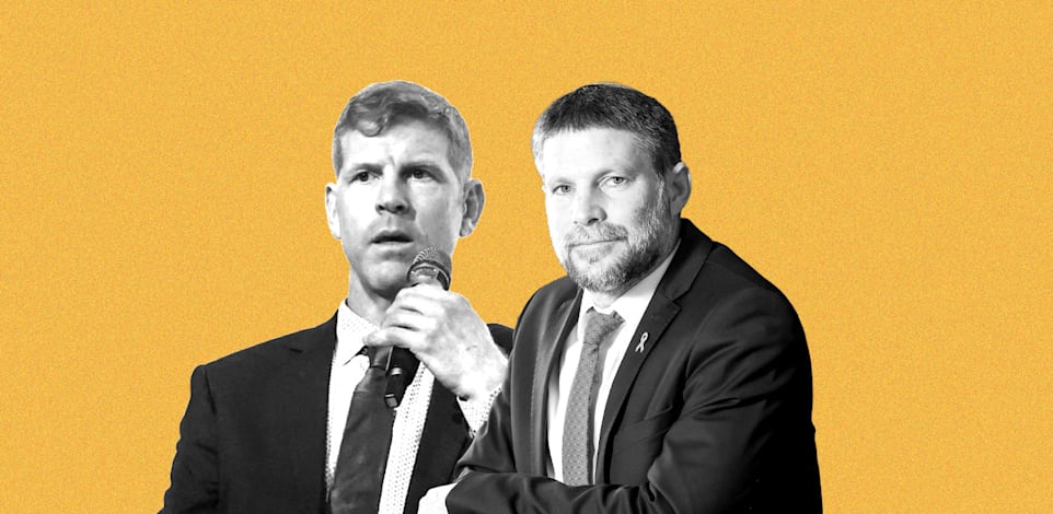 יהלי רוטנברג, החשב הכללי ובצלאל סמוטריץ', שר האוצר / צילומים: שלומי יוסף