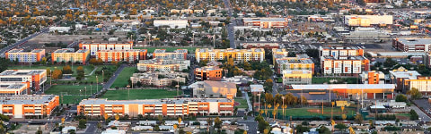 picture of GCU's main campus