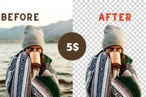 Portfolio for I will remove and change background