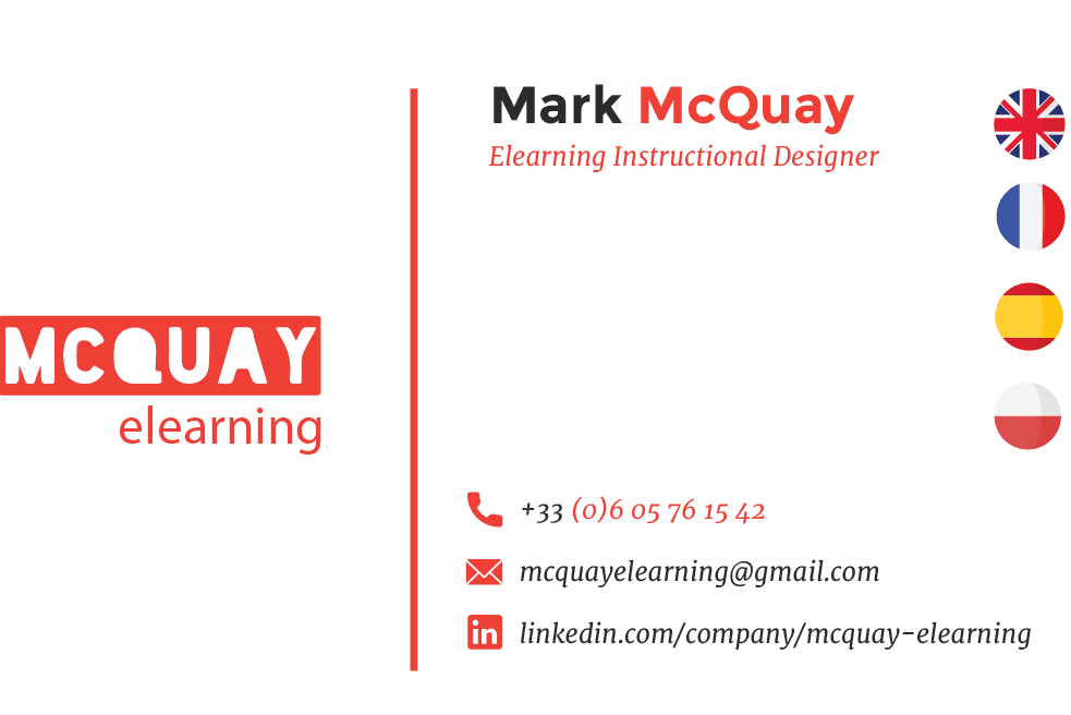 Portfolio for E-learning development