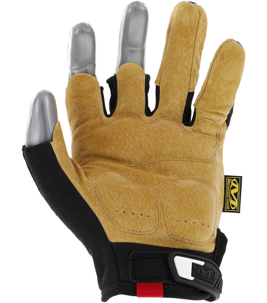 Leather M-Pact® Fingerless Framer, Brown, large image number 1