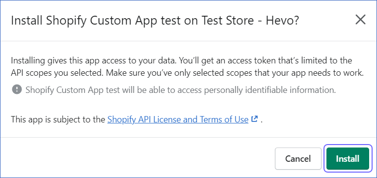 Installing Dialog Shopify