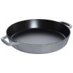 Staub 13" Fry Pan / Paella Pan Graphite Grey