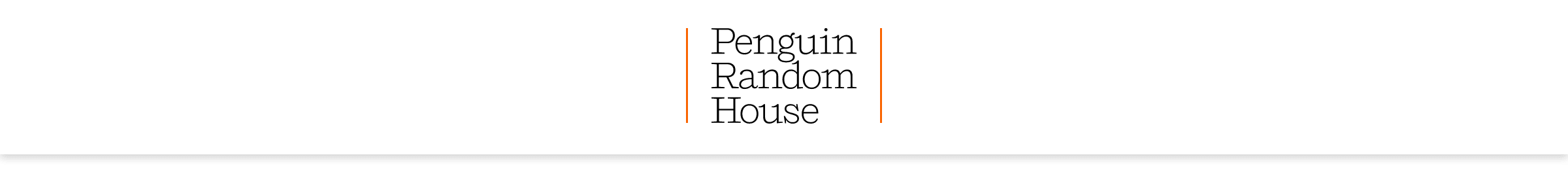 Penguin Random House Logo on white bar