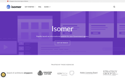 Isomer - Singapore Government Static Websites
