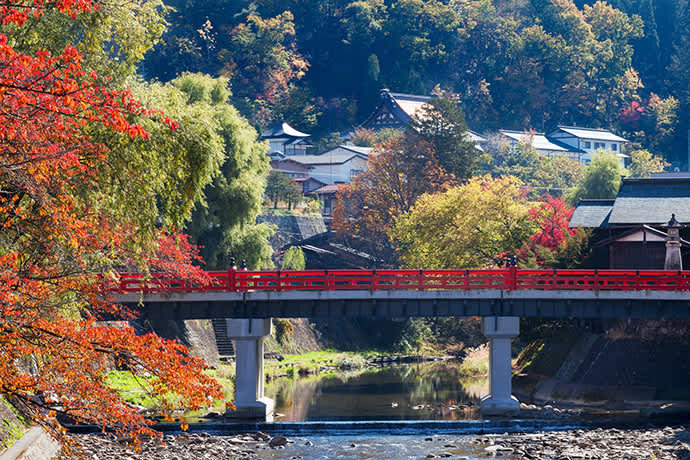Hida-Takayama in the autumn.
